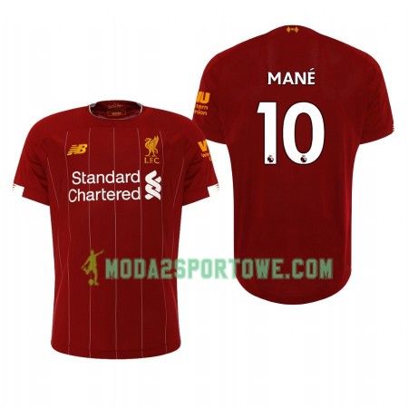 Koszulka Liverpool Sadio Mane 10 Domowe Stroje Piłkarskie 2019/20 Krótki Rękaw